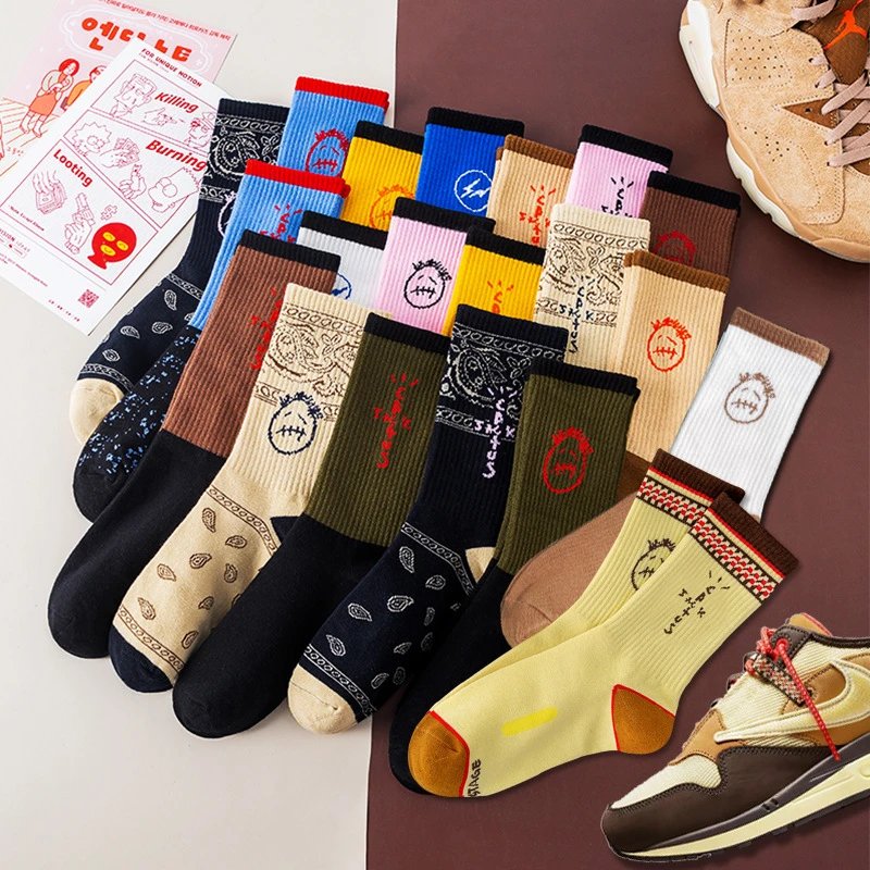 TS socks 3PCS (2 random colors or note colors）